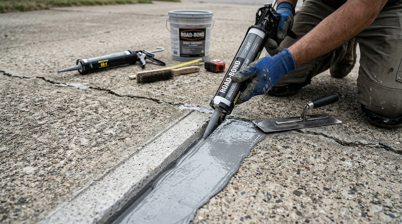 Structural epoxy crack repair in concrete